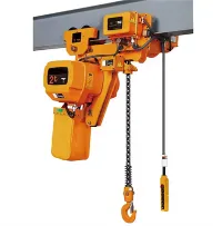 Teclyn codi cadwyn drydan monorail 1ton