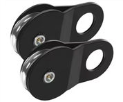 Bloc pwli olwyn sengl llinell dur gwrthstaen